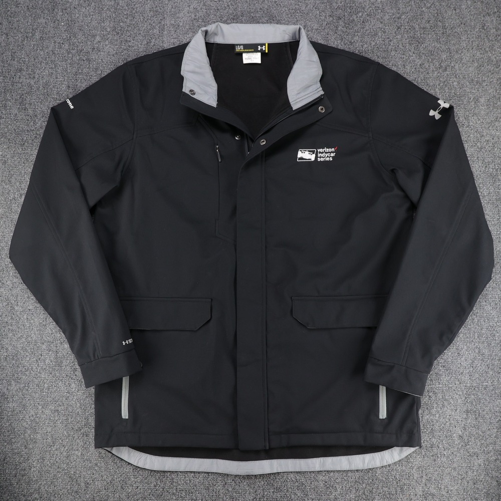 Under Armour‎ Storm1 Verizon IndyCar Series Racing Softshell Jacket Black Large